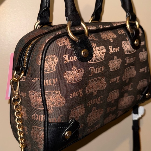 Juicy Couture Brown and Gold Women's Bag - Picture 4 of 9